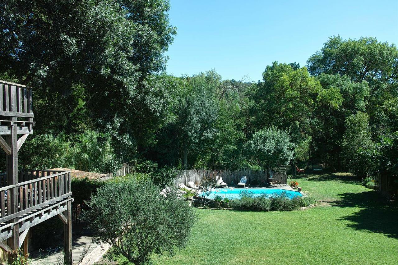 Le Moulin De Picaud Bed & Breakfast Grans ภายนอก รูปภาพ